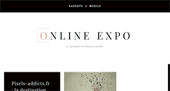 Desktop Screenshot of online-expo.fr