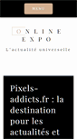 Mobile Screenshot of online-expo.fr